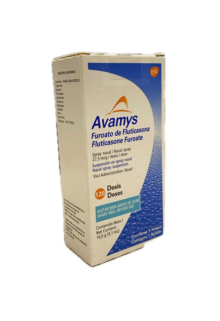 AVAMYS SUSPENSION NASAL 27,5MCG X 120 DOSIS