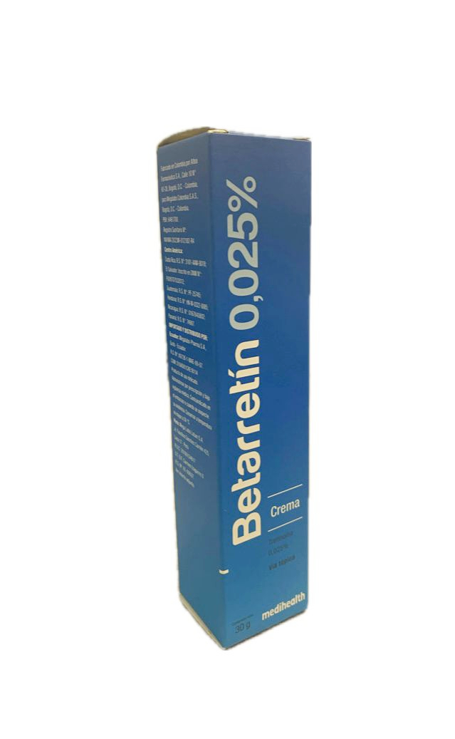 BETARRETIN 0,025% CREMA TUBO X 30 GR