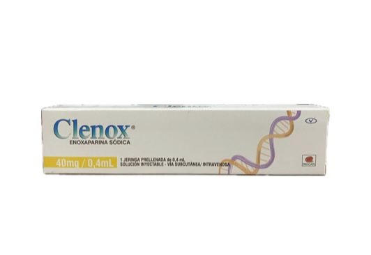 CLENOX 40MG/0,4ML CAJA X 1 JERINGA PRELLENADA 