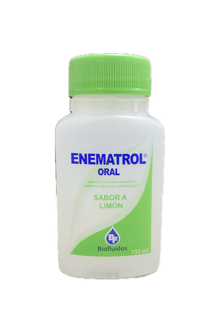 ENEMATROL ORAL SABOR A LIMON FRASCO X 133 ML