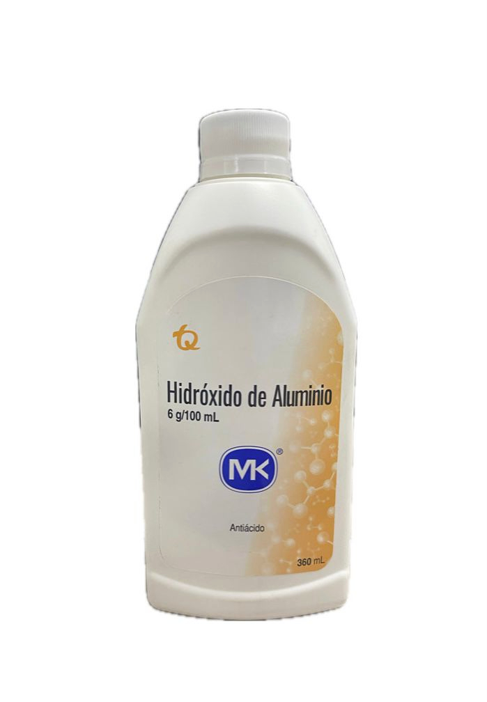 HIDROXIDO DE ALUMINIO SUSPENSION FRASCO X 360 ML