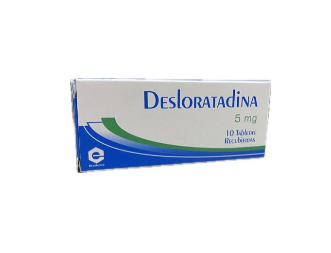 DESLORATADINA 5 MG CAJA X 10  TABLETAS EXPOFARMA 