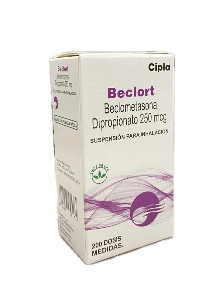 BECLORT SUSPENSION PARA INHALACION X 200 DOSIS 