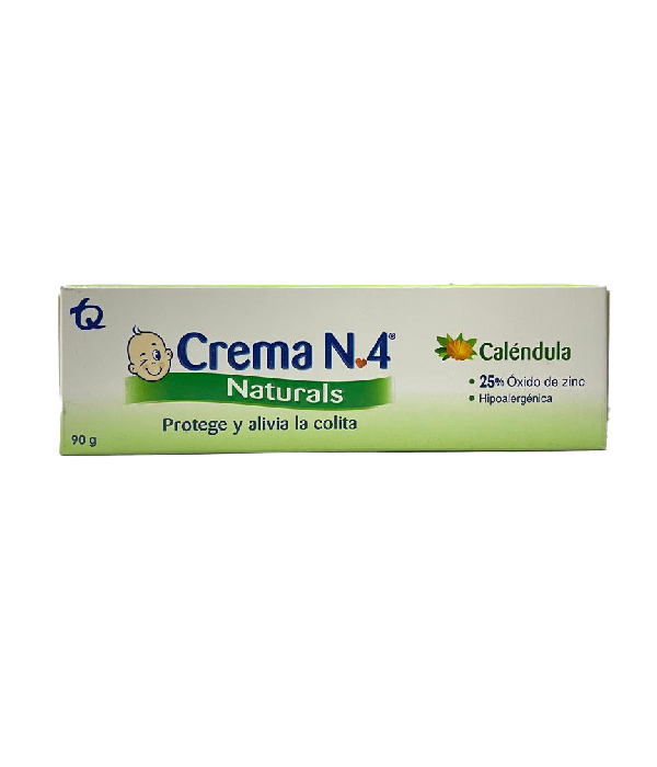 CREMA No 4 NATURALS TUBO X 90 GR