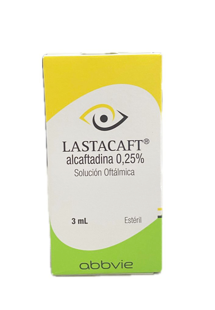 LASTACAFT 0,25% SOLUCION OFTALMICA FRASCO X 3 ML