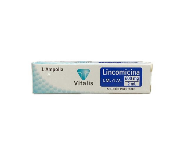LINCOMICINA 600MG/2ML CAJA X 1 AMPOLLA VITALIS