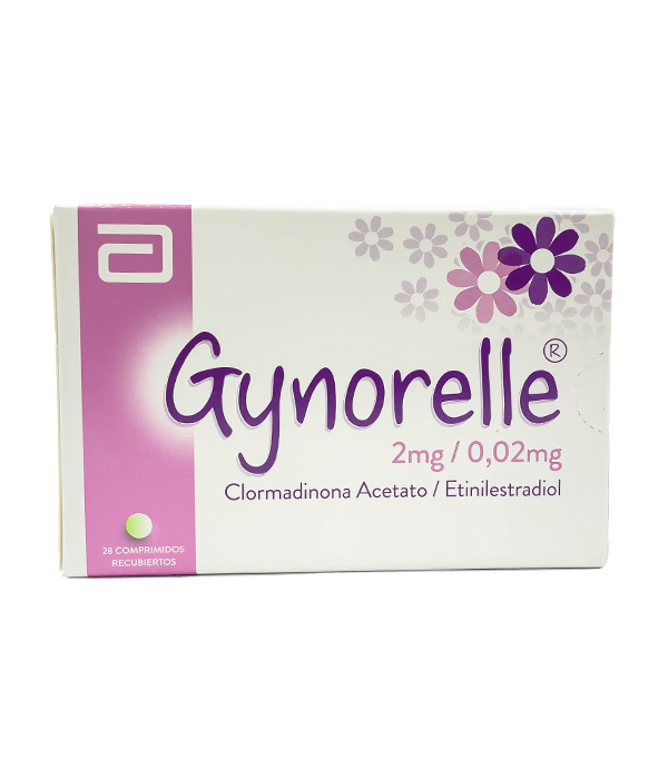 GYNORELLE 2MG/0.02MG CAJA X 28 TABLETAS