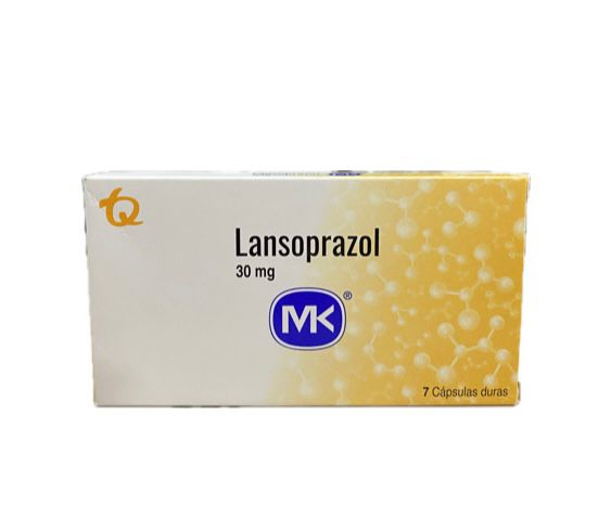 LANSOPRAZOL 30 MG CAJA X 7 CAPSULAS MK