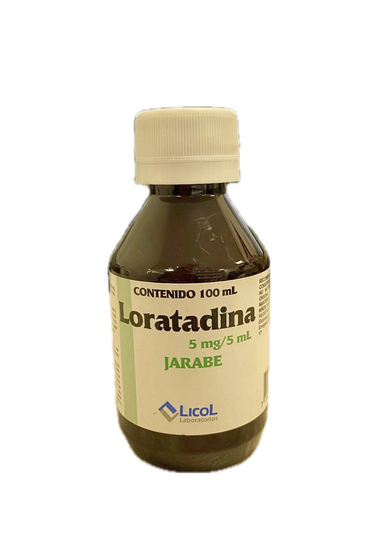 LORATADINA JARABE FRASCO X 100 ML LICOL 
