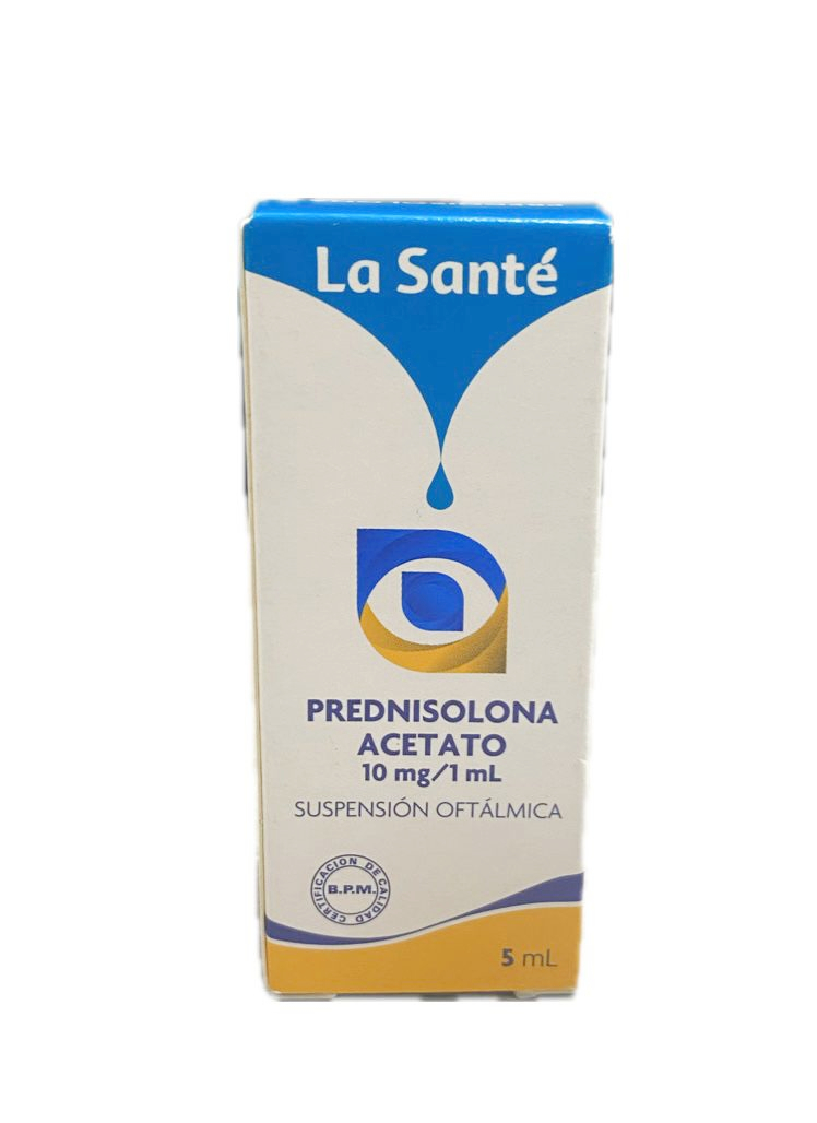 PREDNISOLONA ACETATO SOLUCION OFTALMICA FRASCO X 5 ML 