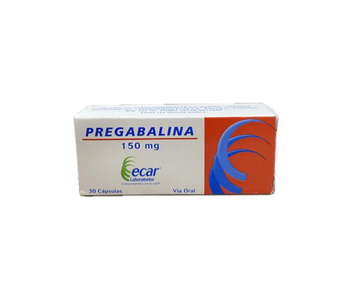 PREGABALINA 150 MG CAJA X 30 CAPSULAS ECAR