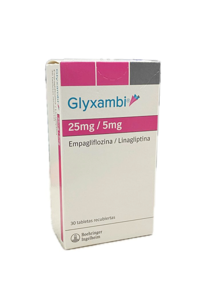 GLYXAMBI 25MG/5 MG CAJA X 30 TABLETAS 