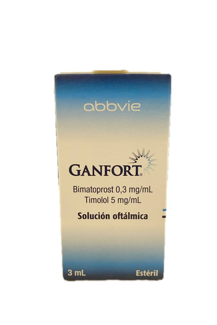 GANFORT SOLUCION OFTALMICA FRASCO X 3 ML
