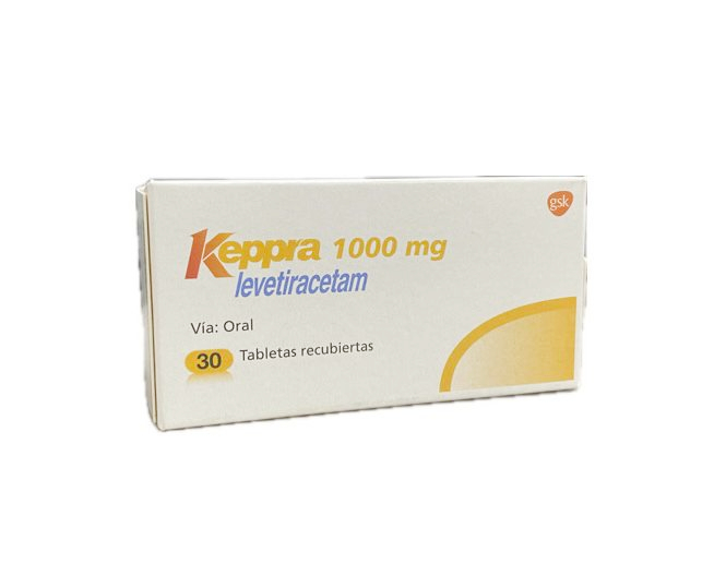 KEPPRA 1000 MG CAJA X 30 TABLETAS 