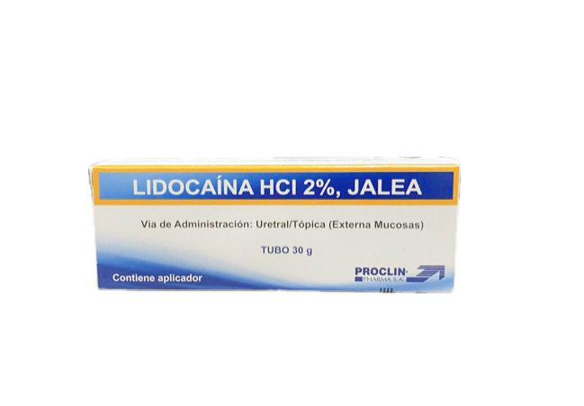 LIDOCAINA HCI 2%, JALEA CON APLICADOR TUBO X 30 GR 