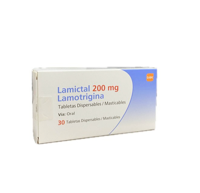 LAMICTAL 200 MG CAJA X 30 TABLETAS 
