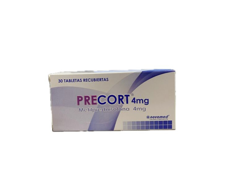 PRECORT 4 MG CAJA X 30 TABLETAS NOVAMED 