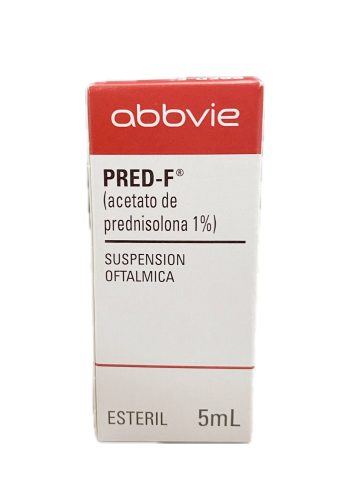 PRED-F 1% SOLUCION OFTALMICA FRASCO X 5 ML 