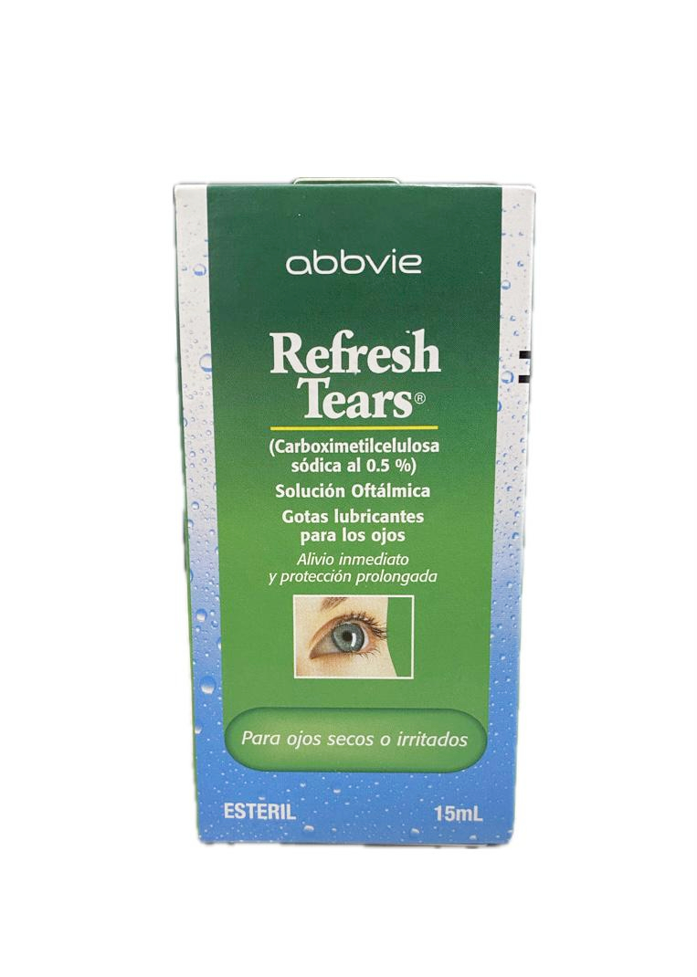 REFRESH TEARS 0.5% GOTAS LUBRICANTES FRASCO X 15 ML