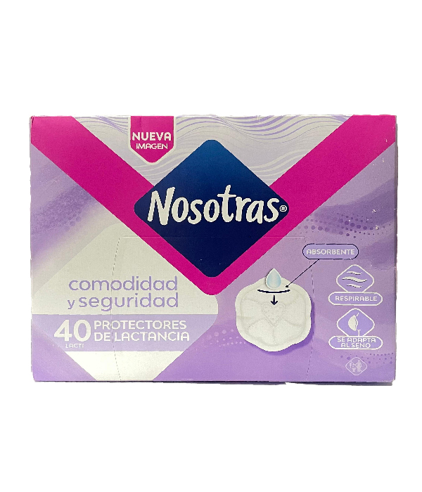PROTECTORES LACTINOSOTRAS CAJA X 40 UNDS