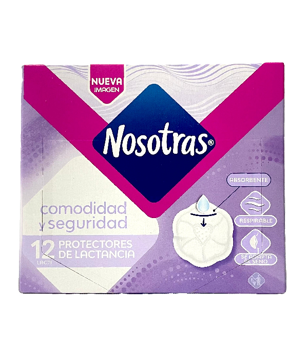 PROTECTORES LACTINOSOTRAS RESPIRABLES GEL CAJA X 12 UNDS