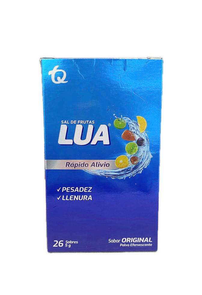 SAL DE FRUTAS LUA RAPIDO ALIVIO ORIGINAL CAJA X 26 SOBRES