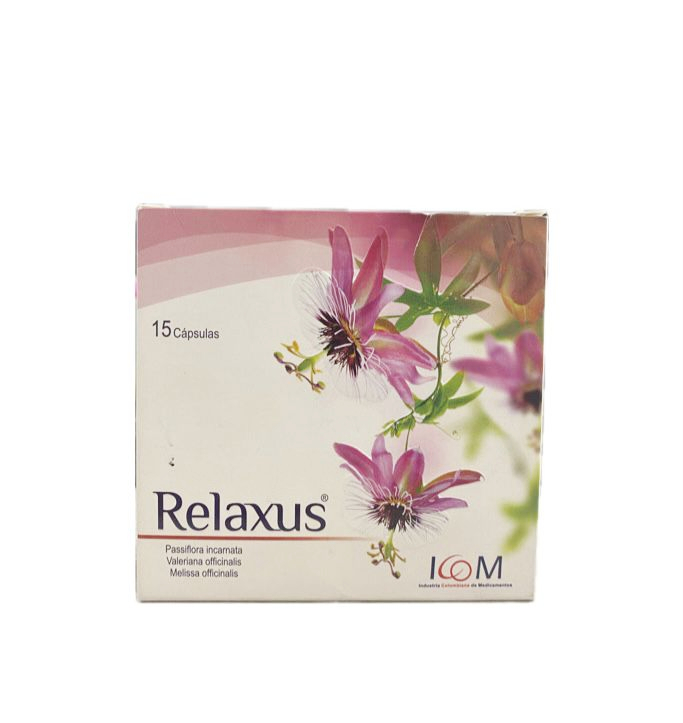 RELAXUS PASSIFLORA VALERIANA CAJA X 15 CAPSULAS 