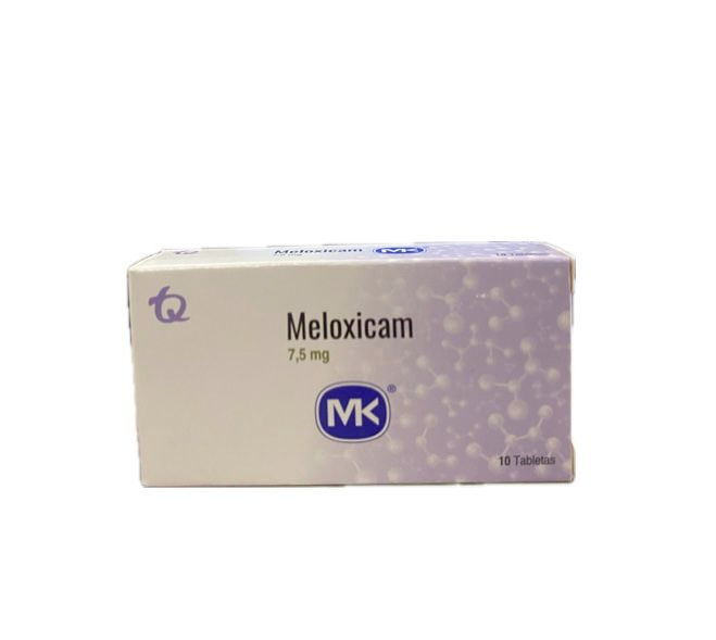 MELOXICAM 7,5 MG CAJA X 10 TABLETAS MK
