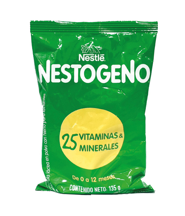 NESTOGENO 25 VITAMINAS Y MINERALES BOLSA X 135 G