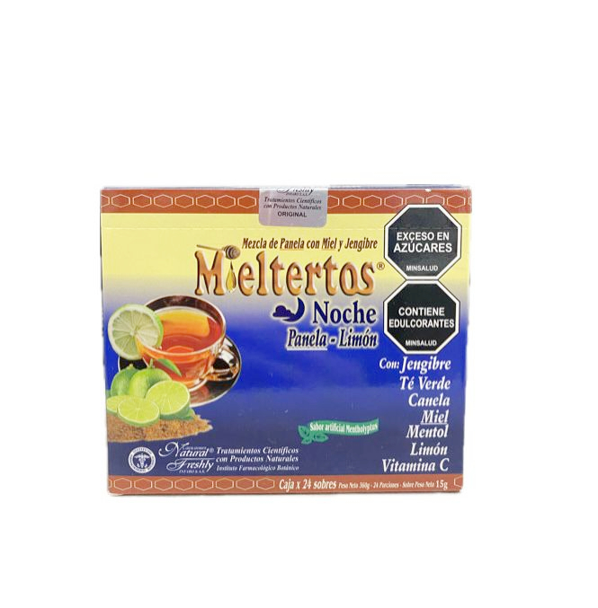 MIELTERTOS NOCHE POLVO CAJA CON 24 SOBRES X 15 GR C/U