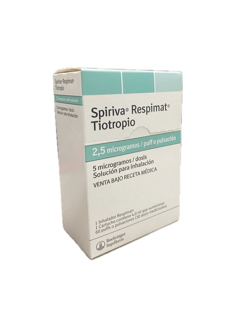 SPIRIVA RESPIMAT TIOTROPIO 2,5 MCG INHALADOR 4 ML