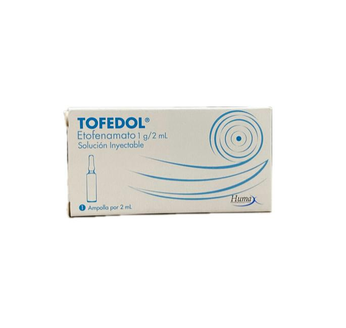 TOFEDOL 1G/2ML SOLUCION INYECTABLE CAJA X 1 AMPOLLA 