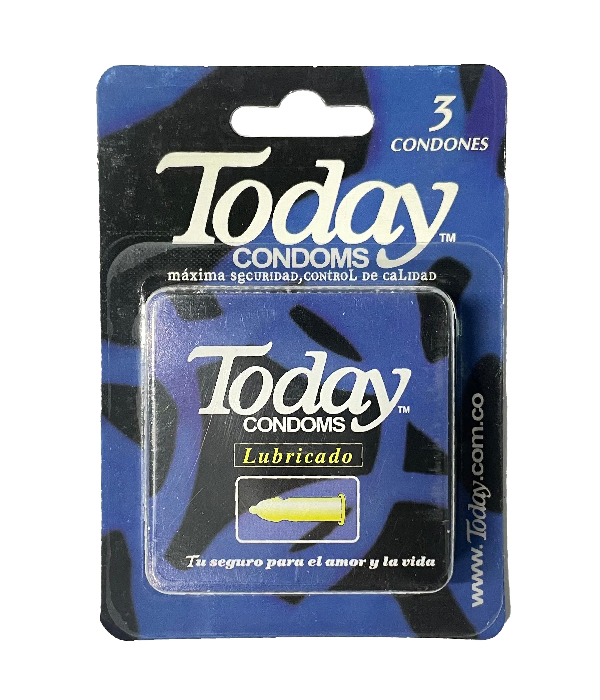 PRESERVATIVO TODAY LUBRICADO CAJA X 3 UNDS