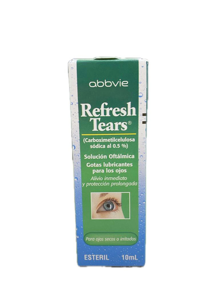 REFRESH TEARS 0.5% GOTAS LUBRICANTES FRASCO X 10 ML