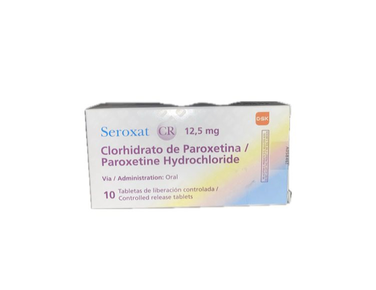 SEROXAT CR 12.5 MG CAJA X 10 TABLETAS 
