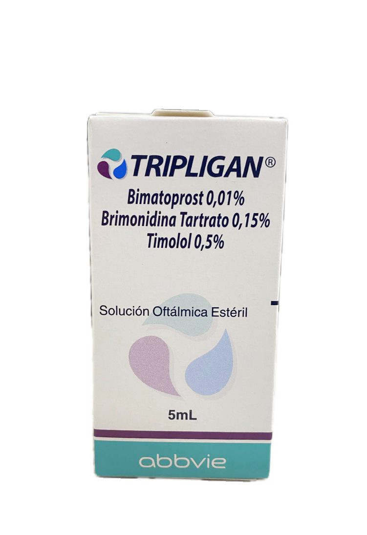 TRIPLIGAN SOLUCION OFTALMICA FRASCO X 5 ML