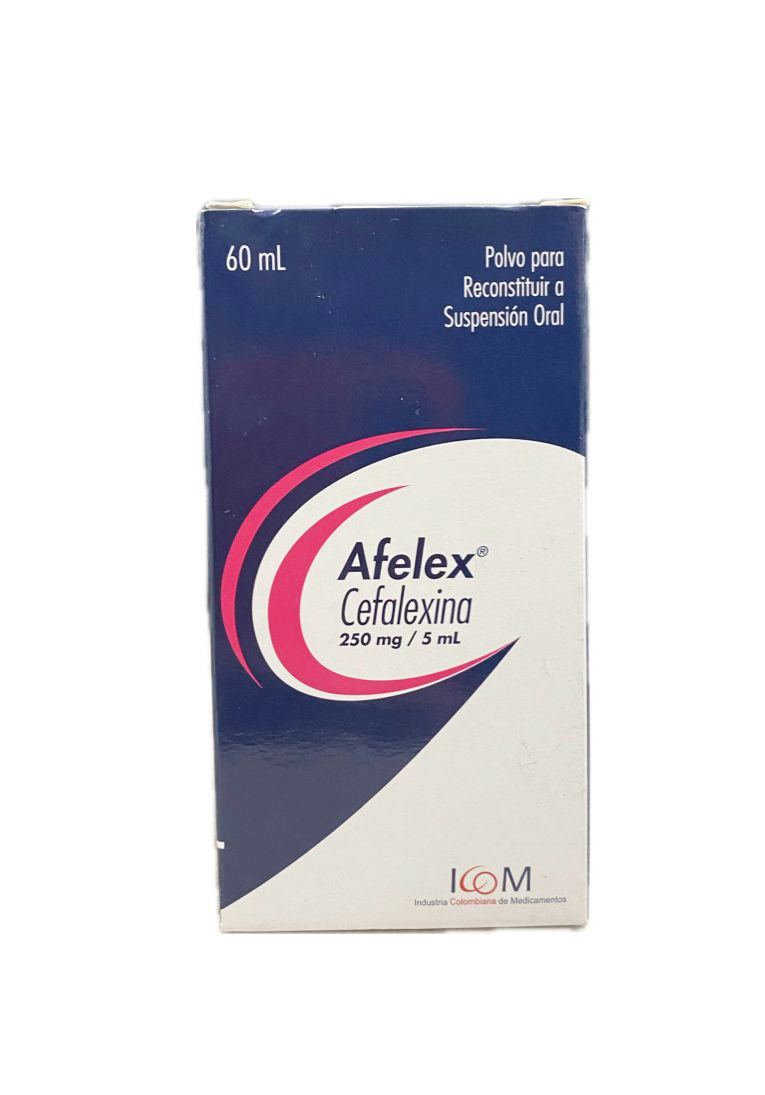 AFELEX (CEFALEXINA) 250MG/5ML FRASCO X 60 ML 
