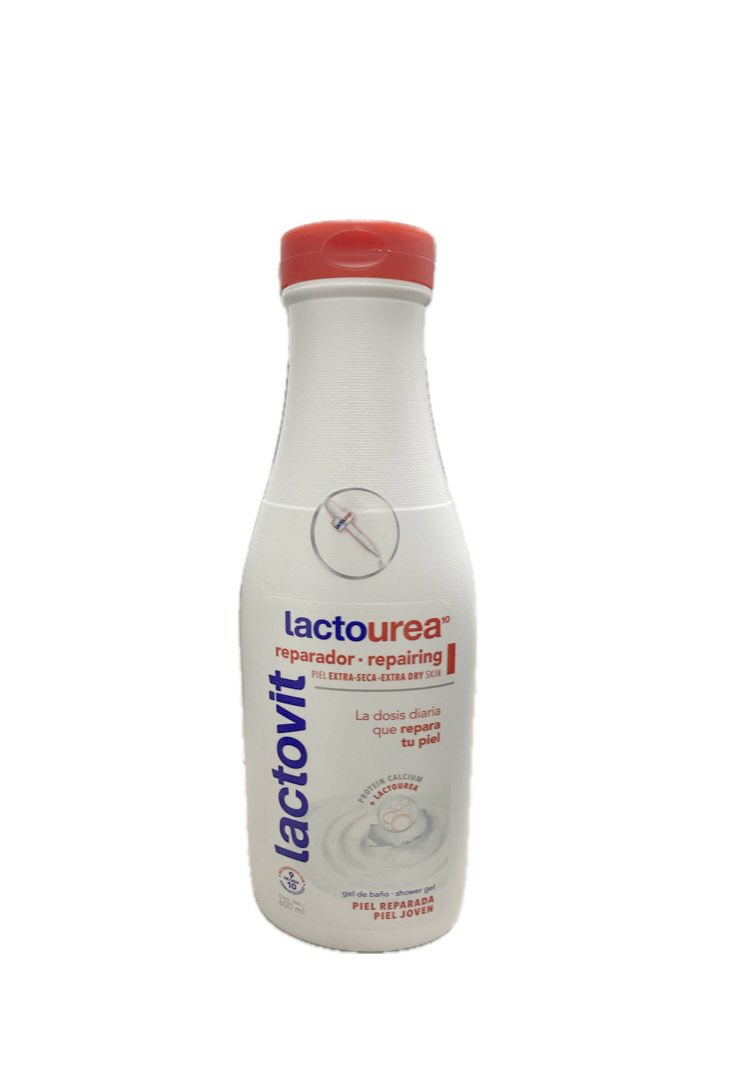 LACTOVIT GEL DE  BAÑO  REPARADOR LACTOUREA  FRASCO X 600 ML 