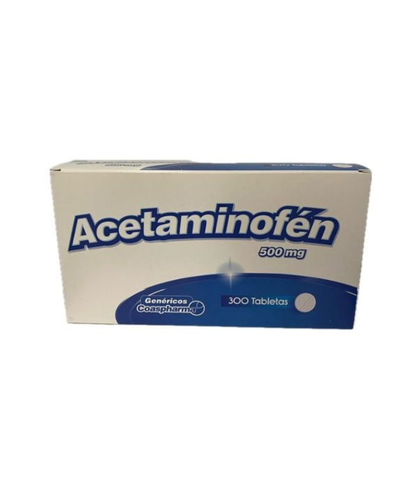 ACETAMINOFEN 500 MG CAJA X 300 TABLETAS 