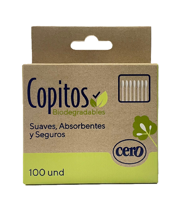 COPITOS ECOLÓGICOS CERO CAJA X 100 UNDS