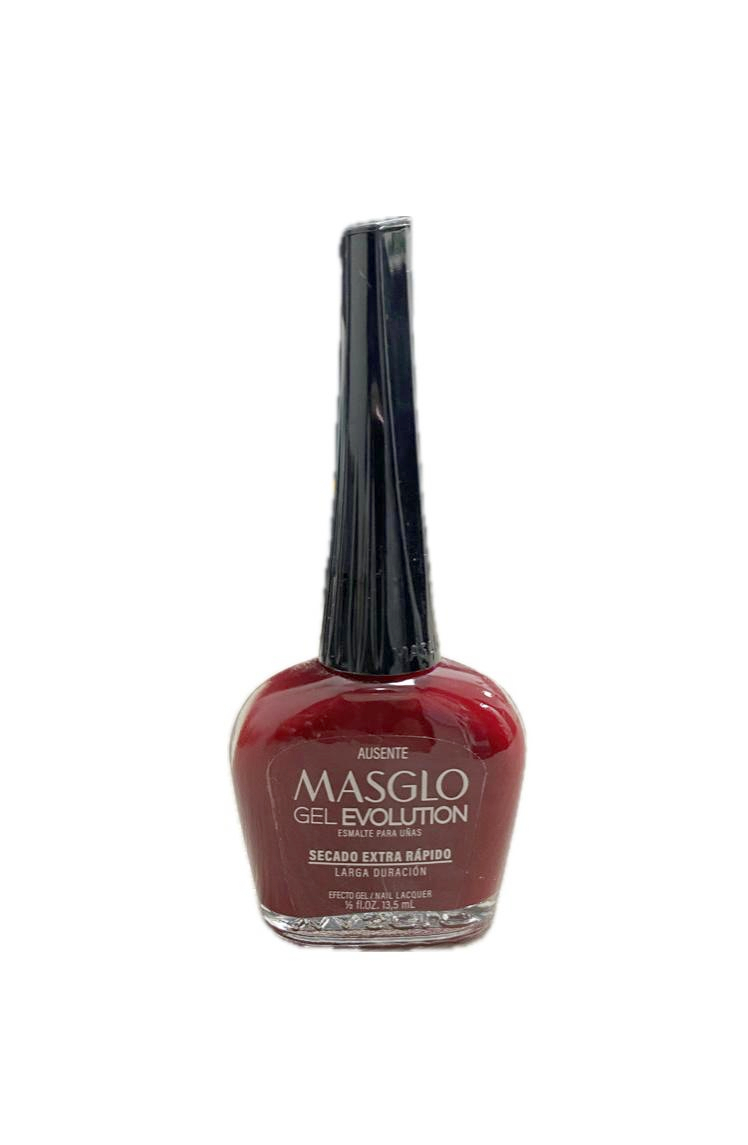 ESMALTE MASGLO GEL EVOLUTION AUSENTE FRASCO X 13.5 ML