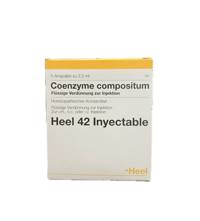COENZYME COMPOSITUM CAJA X 5 AMPOLLAS HEEL