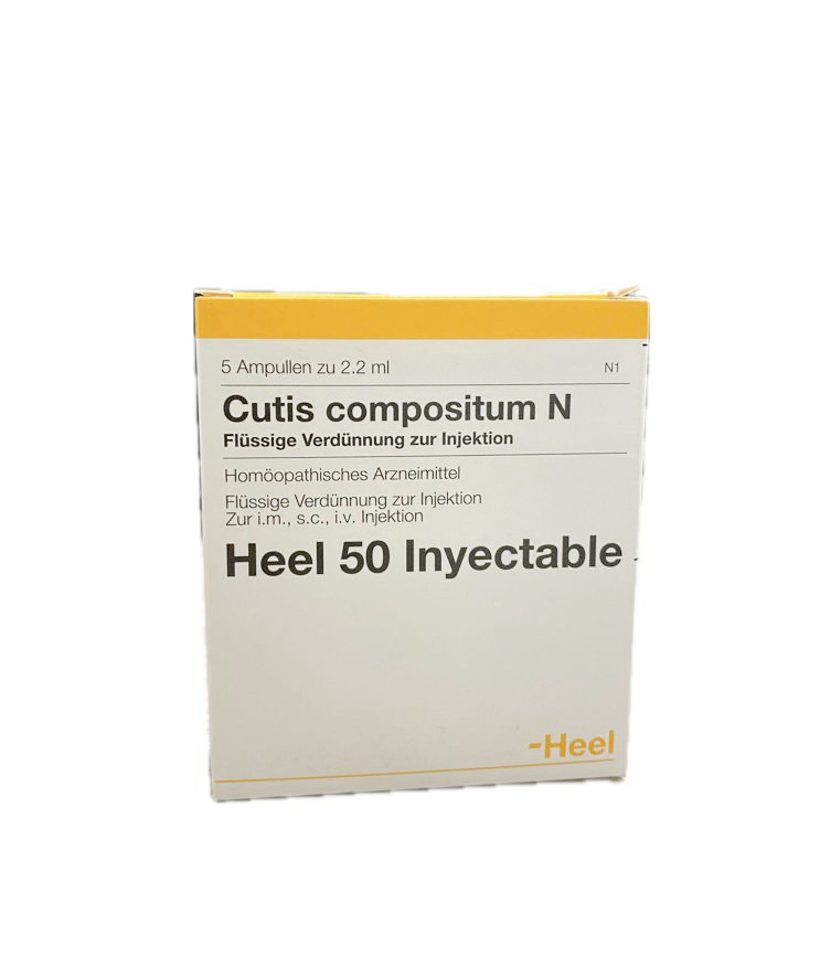 CUTIS COMPOSITUM N CAJA X 5 AMPOLLAS HEEL