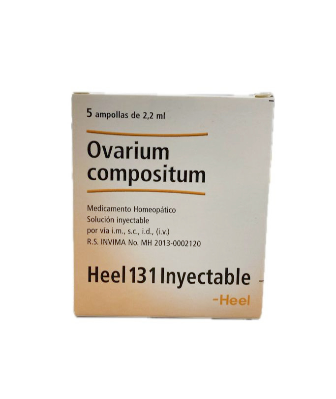 OVARIUM COMPOSITUM CAJA X 5 AMPOLLAS HEEL