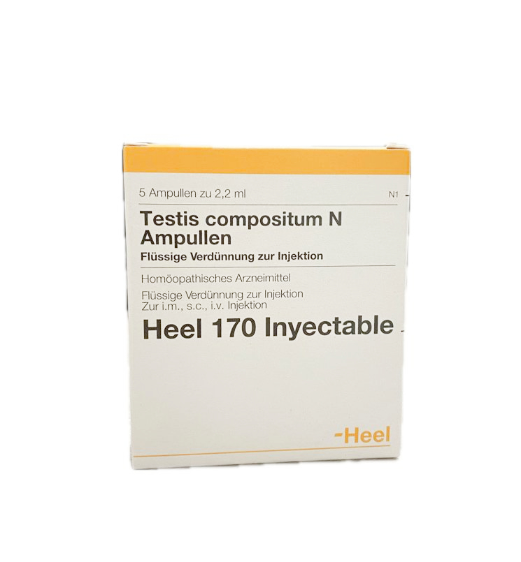 TESTIS COMPOSITUM N CAJA X 5 AMPOLLAS HEEL