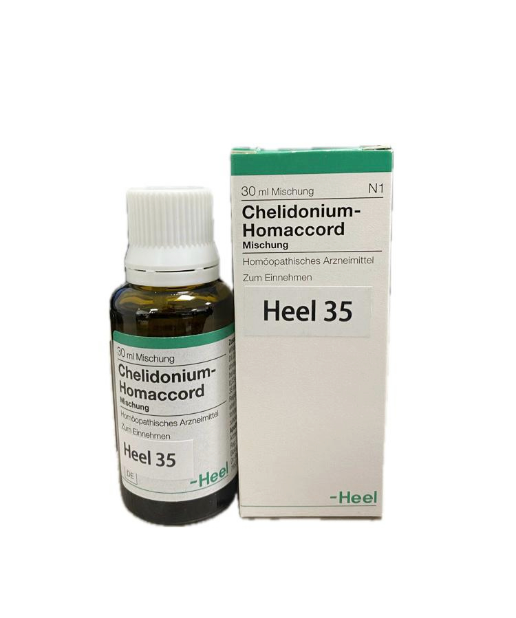 CHELIDONIUM HOMACCORD NT GOTAS FRASCO X 30 ML HEEL