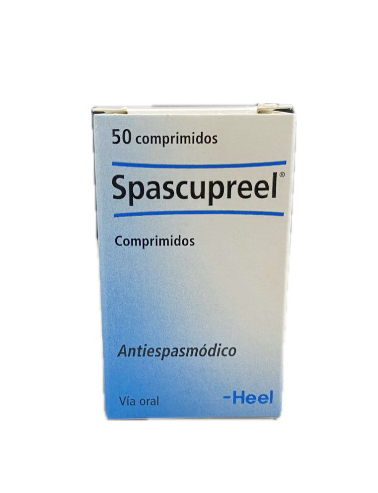 SPASCUPREEL FRASCO X 50 TABLETAS HEEL