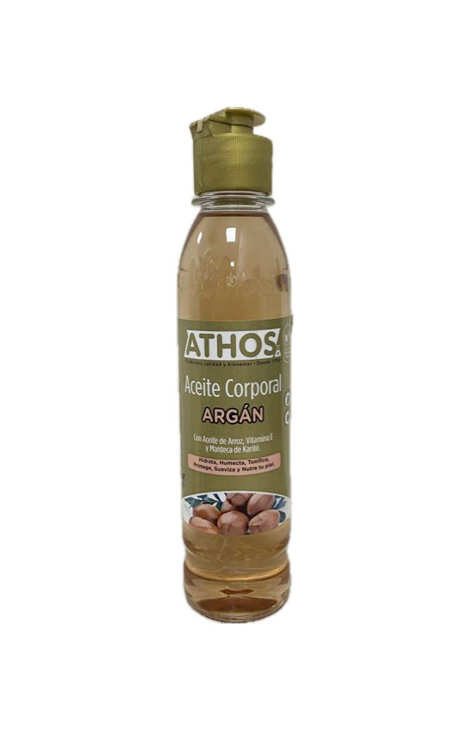 ACEITE CORPORAL DE ARGAN ATHOS FRASCO X 250 ML