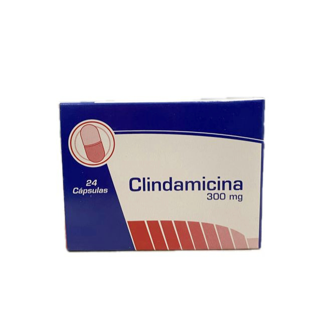 CLINDAMICINA 300 MG CAJA X 24 CAPSULAS CPHARMA 