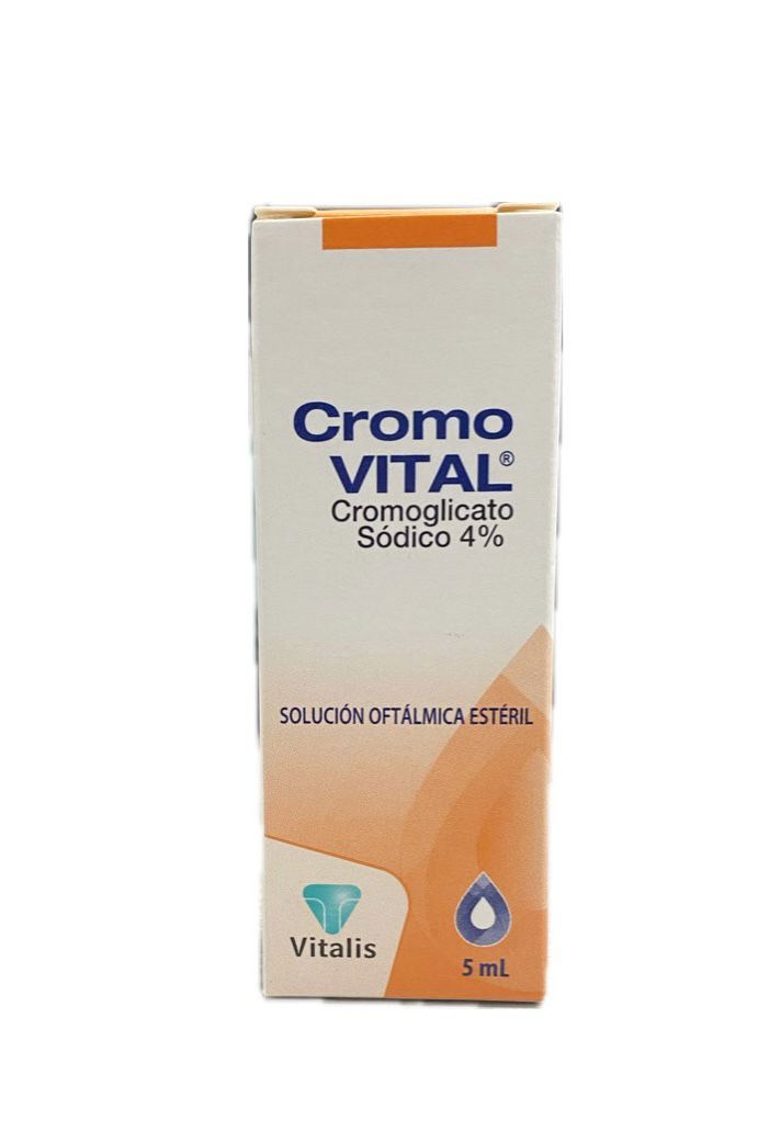 CROMOVITAL 4% SOLUCION OFTALMICA FRASCO X  5 ML